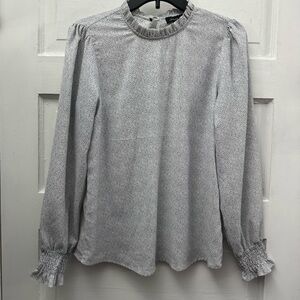 Long Sleeve Polka Dot Blouse Jasmine & Juliana Women’s S